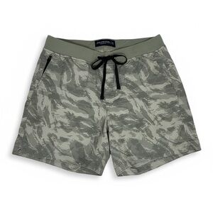 ABERCROMBIE & FITCH Men’s All Day Short Stretch Classic Fit Camo New in Bag sz M